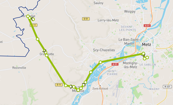P103, et si vous preniez le bus ?